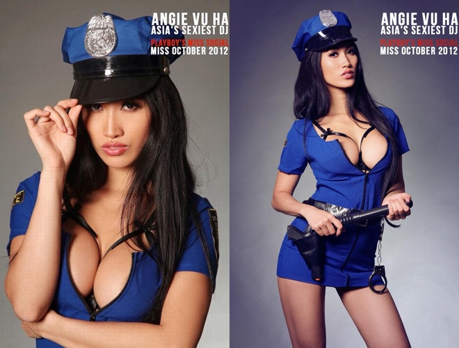 “Gái 1 con” Angie Vũ Hà giữ dáng và vòng 1 bốc lửa thế nào? - 4