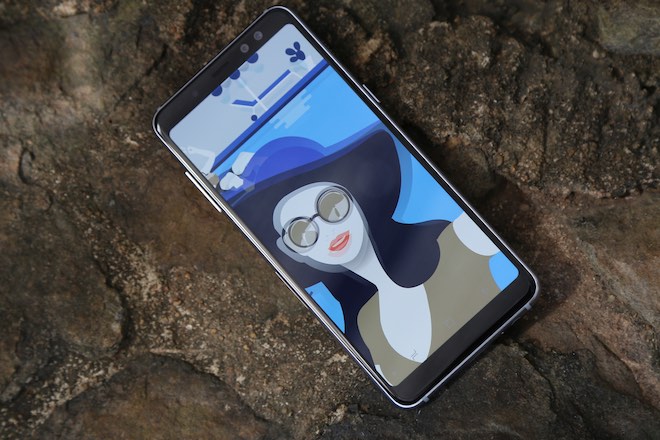 Samsung Galaxy A8: Điện thoại có camera selfie kép xóa phông mịt mù Samsung Galaxy A8: Điện thoại có camera selfie kép xóa phông mịt mù