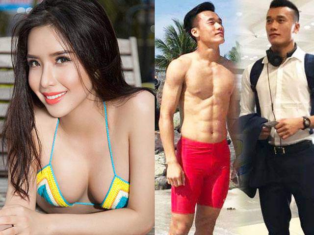 Á hậu Việt có vòng ba 1 mét mê nhất thủ môn Bùi Tiến Dũng