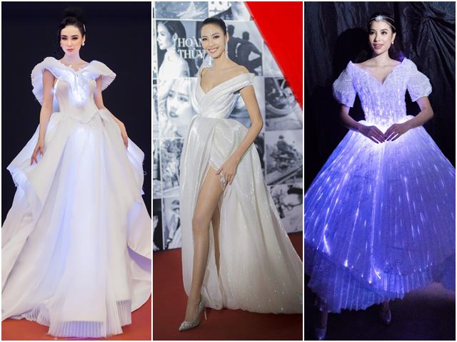 Angela Phương Trinh, Phạm Hương sáng nhất đêm nhờ chiếc váy kỳ diệu