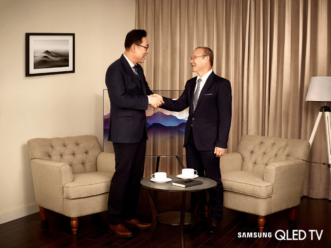 HLV Park Hang Seo chính thức trở thành đại sứ thương hiệu Samsung tại Việt Nam HLV Park Hang Seo chính thức trở thành đại sứ thương hiệu Samsung tại Việt Nam