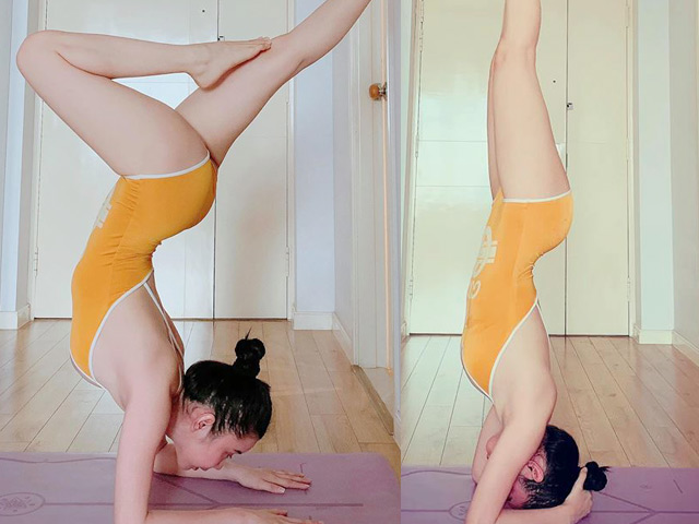 4 năm tập yoga, người đẹp Đồng Tháp đạt số đo cơ thể 86-58-100