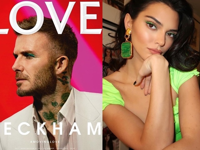 Kiểu trang điểm gây tranh cãi của Beckham sẽ hot năm 2019