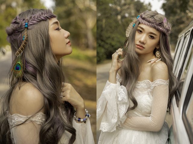 Mặc phong cách du mục đáng yêu như Hari Won