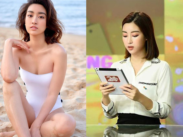 Đỗ Mỹ Linh tung ảnh áo tắm sexy, khác xa lúc kín đáo dẫn sóng VTV