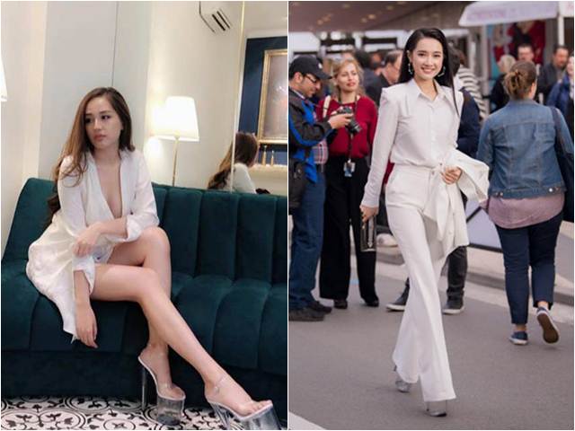 Giày cao gần 30cm: Mai Phương Thúy sợ không dám đi, Nhã Phương diện dễ dàng