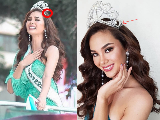 Sự cố hy hữu: Hoa hậu Hoàn vũ mải tạo nét, vô ý làm gãy vương miện 6 tỷ đồng