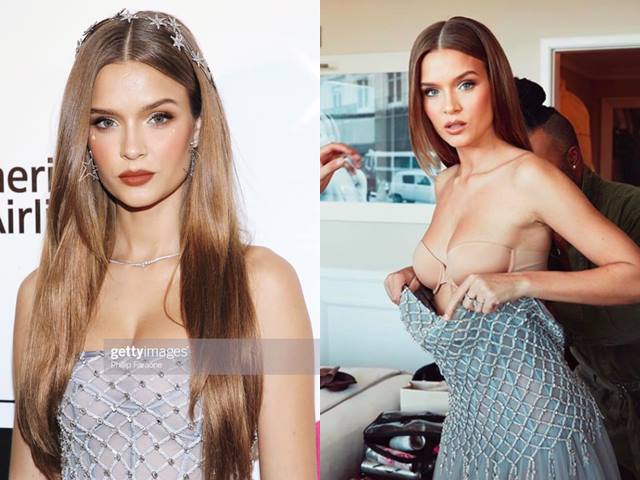 Hot: Thiên thần nội y diện đầm mỏng như sương của Công Trí tại Oscar 2019