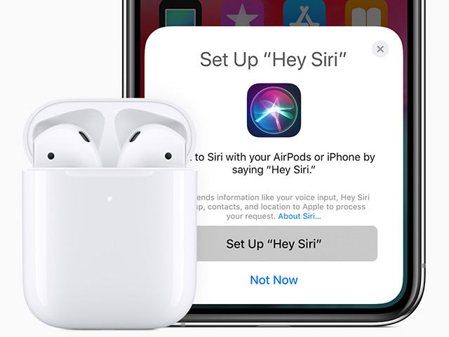 AirPods mới trình làng với vỏ sạc không dây, lệnh Siri, pin trâu hơn