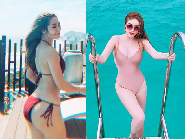 Gái ngoan showbiz hiếm hoi mặc bikini hở hiểm: Khổng Tú Quỳnh phồn thực bất ngờ