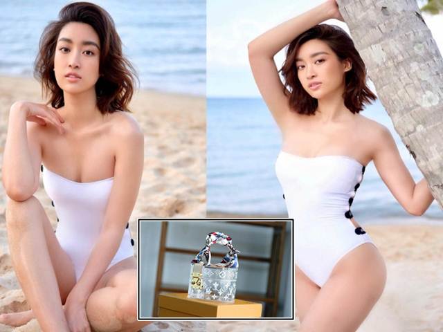 "Hoa hậu nghèo nhất" Đỗ Mỹ Linh mua túi 30 triệu đồng chỉ để đựng hoa quả?