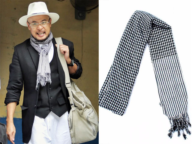 Vì sao “vua cà phê” Trung Nguyên quàng khăn rằn từ hạ sang đông?