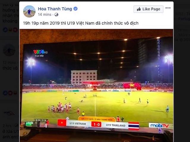 Dân mạng lại &#34;phát sốt&#34; khi U19 Việt Nam &#34;xử đẹp&#34; U19 Thái Lan