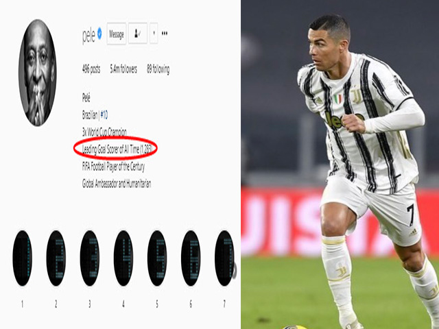 Liên tục bị Ronaldo và Messi phá kỷ lục, “vua bóng đá“ Pele hành động cực lạ Liên tục bị Ronaldo và Messi phá kỷ lục, “vua bóng đá“ Pele hành động cực lạ