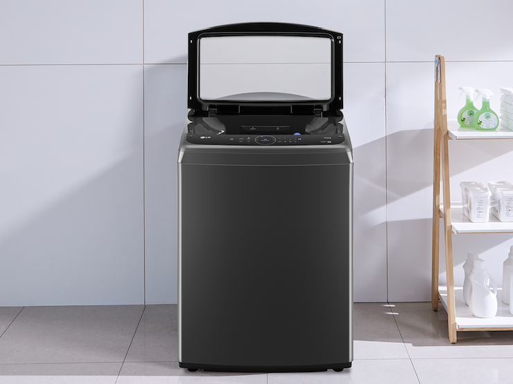 LG giới thiệu máy giặt lồng đứng tích hợp AI, điều khiển từ xa - 1