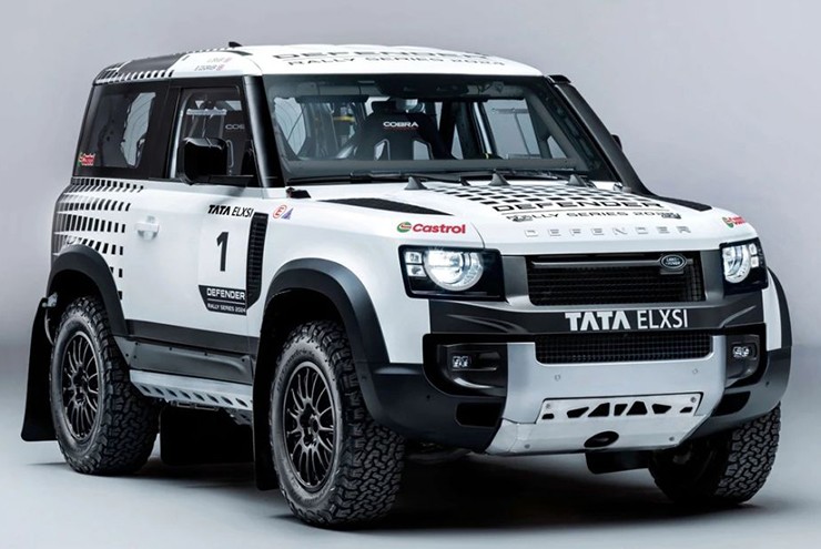 Land Rover Defender phiên bản dành cho các giải đua Rally lộ diện - 1