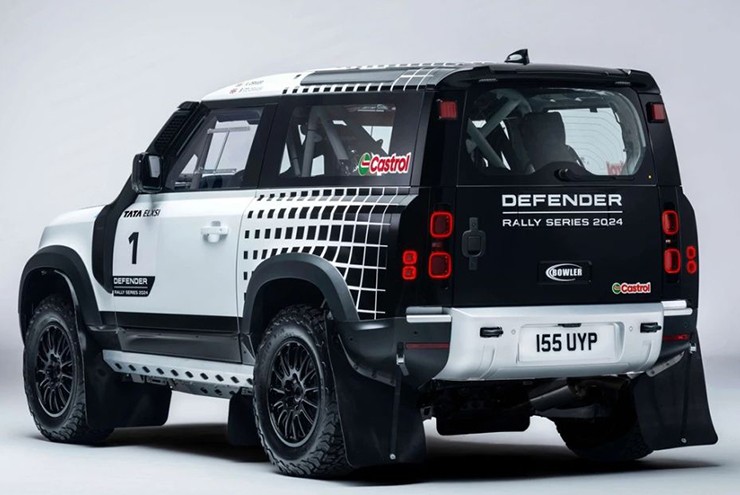 Land Rover Defender phiên bản dành cho các giải đua Rally lộ diện - 2