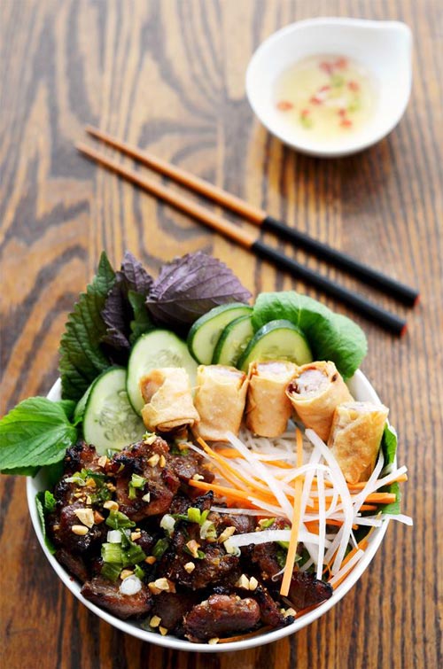 Mách bạn cách làm bún thịt nướng cho ngày chán ăn cơm - 4