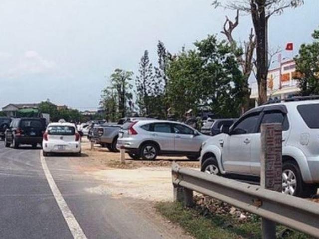 Xe công đi ăn cưới, Bí thư yêu cầu xử lý nghiêm