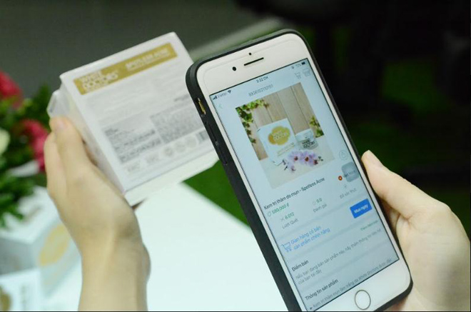Ứng dụng truy xuất nguồn gốc sản phẩm của iCheck