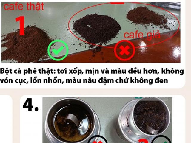 Cách phân biệt cà phê trộn pin - cà phê thật Cách phân biệt cà phê trộn pin - cà phê thật