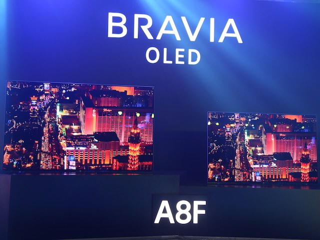 Sony giới thiệu TV OLED A8F đi kèm công nghệ âm thanh &#34;kịch độc&#34;