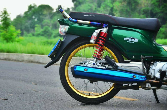 Honda Dream độ nhẹ nhàng, hòa hợp thiên nhiên - 3