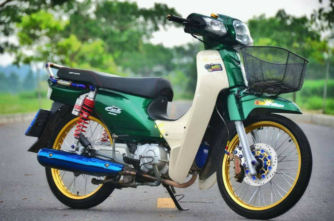 Honda Dream độ nhẹ nhàng, hòa hợp thiên nhiên - 1