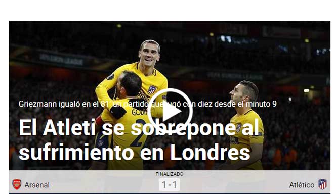 Arsenal "rơi vàng" trước Atletico: Báo Anh chê "ngây thơ như ngày nào" - 3