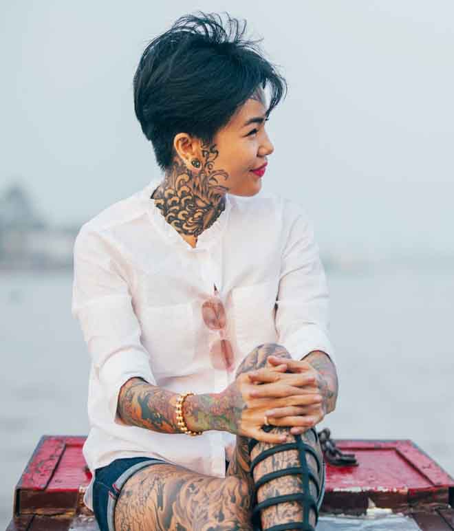 Tiết lộ ít người biết của nữ thợ xăm "chất chơi Sài Gòn" - 6