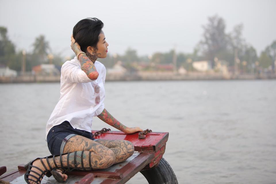 Tiết lộ ít người biết của nữ thợ xăm "chất chơi Sài Gòn" - 4