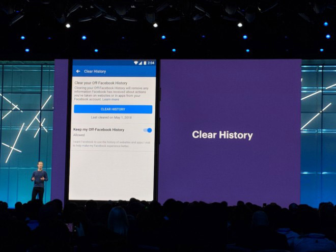 Clear History sẽ sớm được triển khai vào Facebook trong thời gian tới.