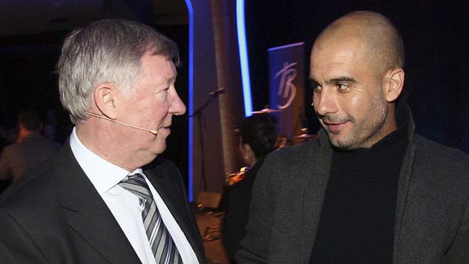 Sir Alex ăn tối cùng HLV Pep Guardiola sau thời điểm Man City vô địch Ngoại hạng Anh Sir Alex ăn tối cùng HLV Pep Guardiola sau thời điểm Man City vô địch Ngoại hạng Anh