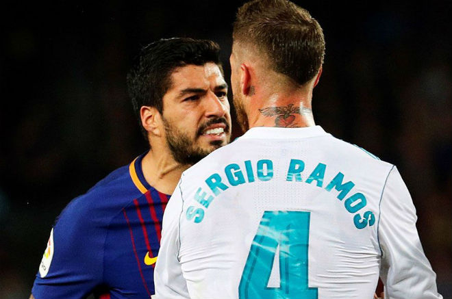 Ramos luôn chơi máu lửa nhất trong những trận Siêu kinh điển