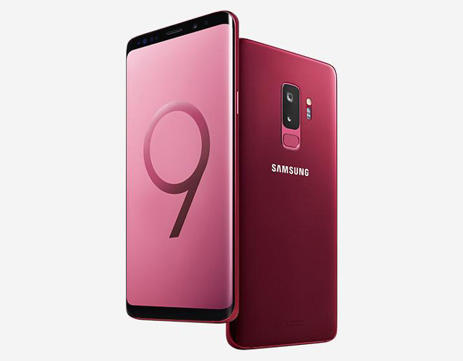 HOT: Samsung tung màu đỏ mới cho Galaxy S9/ Galaxy S9+ - 1