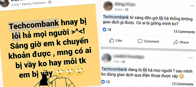 Khách hàng Techcombank “than trời” vì không thể giao dịch qua F@st Mobile - 1