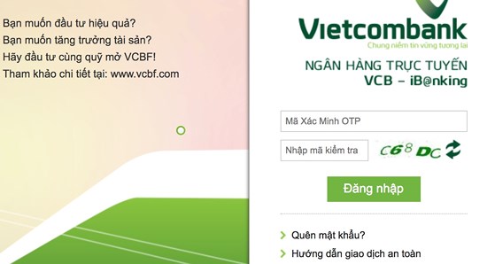 Liên tiếp xuất hiện nhiều trang web ngân hàng giả mạo - 2