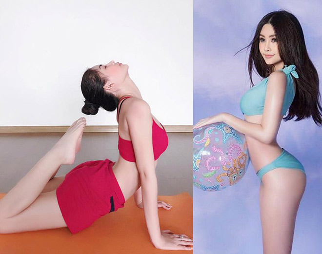 Lê Âu Ngân Anh thừa nhận trời phú dáng đẹp dù không tập luyện - 7