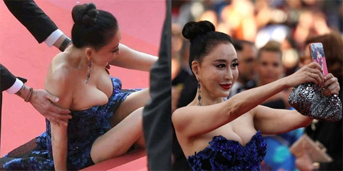 Sự cố thời trang tại Cannes 2018: Hở ngực, lộ đồ lót "lên ngôi" - 8