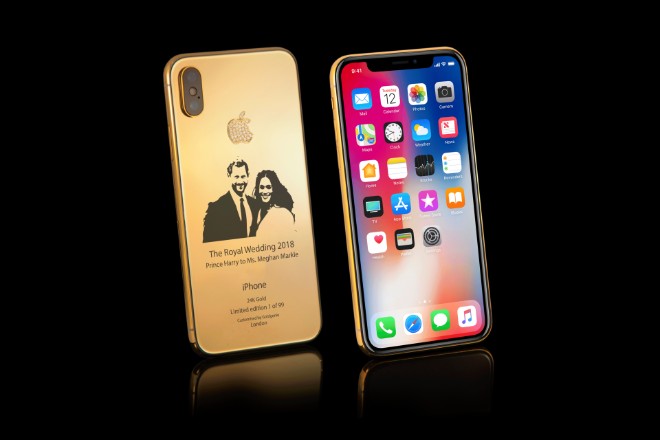 Phiên bản iPhone X đặc biệt mừng đám cưới hoàng gia Anh - 1