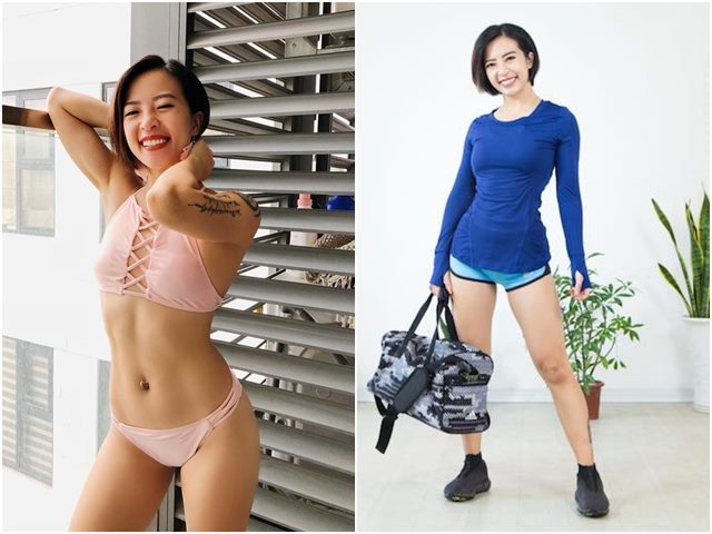 &#34;Nữ hoàng phòng gym&#34; bày cách có cơ bụng cấp tốc, diện bikini đi biển