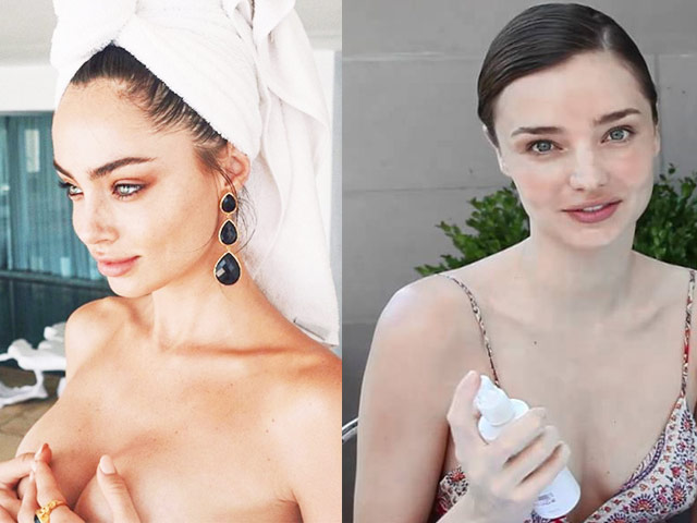 Bản sao xinh đẹp của Miranda Kerr làm điều này trên giường để ngày càng hấp dẫn