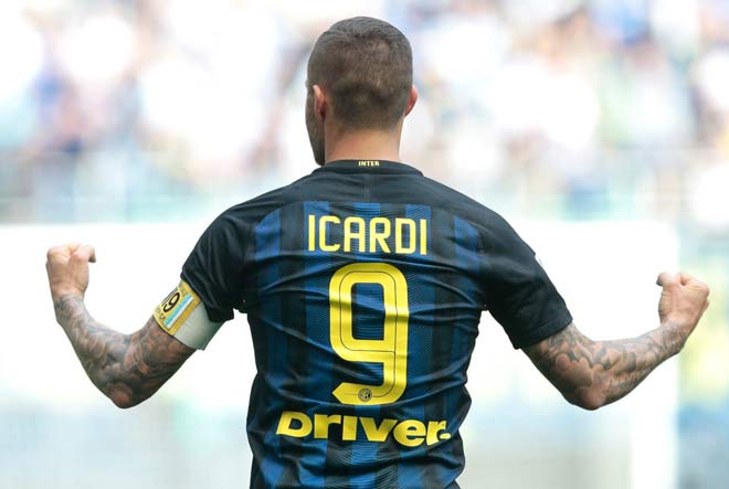 Mauro Icardi vừa ghi 29 bàn ở Serie A mùa 2017/18 Mauro Icardi vừa ghi 29 bàn ở Serie A mùa 2017/18