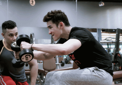 Má»t thÃ¡ng &#34;Än ngá»§&#34; trong phÃ²ng gym Äá» cÃ³ thÃ¢n hÃ¬nh nam vÆ°Æ¡ng nhÆ° Minh Trung - 15