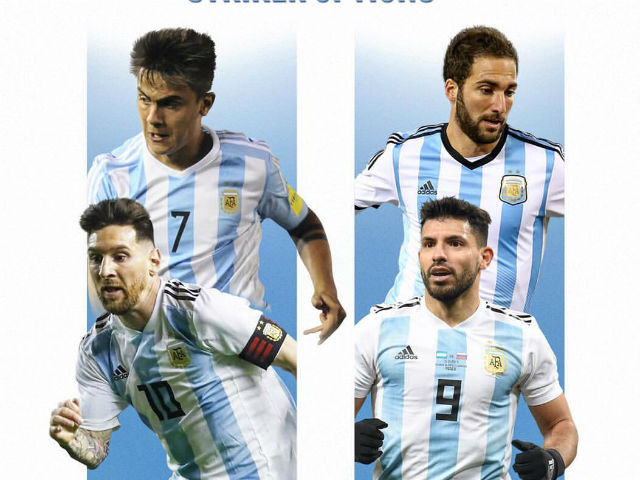 Argentina săn World Cup: Messi chán &#34;Thánh ám&#34; Higuain, chọn Aguero đá cặp