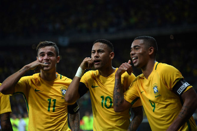 Neymar kỷ lục ghi bàn Brazil: Ôm mộng World Cup, đè Ronaldo & Messi - 2