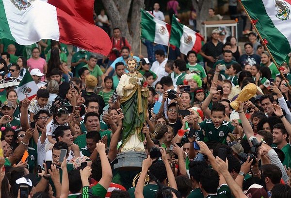 World cup 2018: Dân Mexico nhảy lên ăn mừng tạo ra động đất thực sự - 3