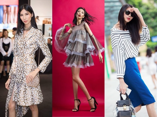 Cách chọn quần áo che thân hình cò hương của người mẫu gầy nhất Việt Nam