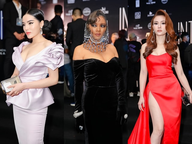 Kỳ Duyên diện đầm trễ nải khoe vòng 1 đầy đặn áp đảo dàn mỹ nhân Việt