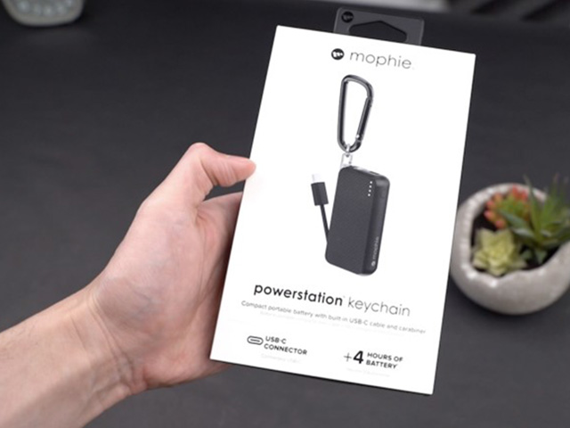 Móc khóa kiêm sạc dự phòng USB Type-C siêu nhỏ gọn